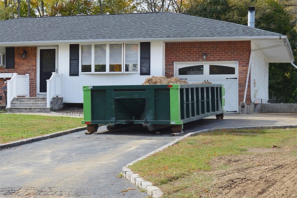 in some cases, you may need a permit to place a residential dumpster on the street in front of your home